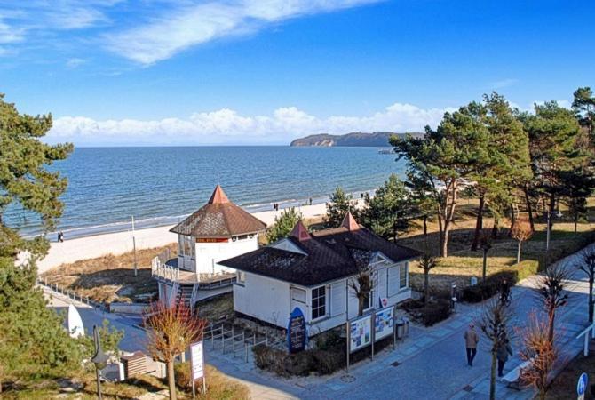 Strandvilla Aegir Mit Ostseeblick Binz Ngoại thất bức ảnh